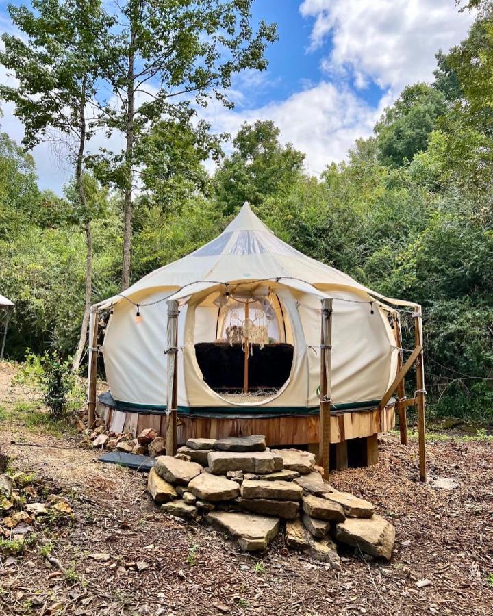The Aries-A Stargazing, Luxury Glamping Tent Rogersville Eksteriør billede