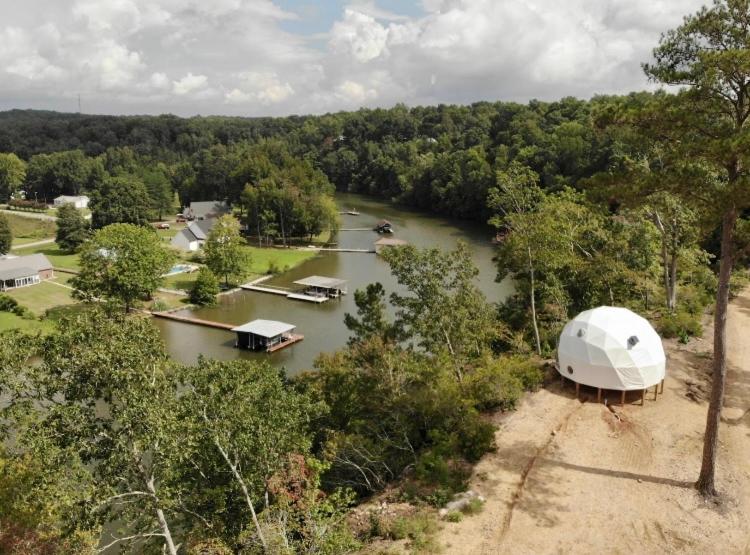 The Aries-A Stargazing, Luxury Glamping Tent Rogersville Eksteriør billede